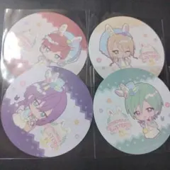 あんスタ アニカフェ コースター ALKALOID 一彩 藍良 マヨイ 巽