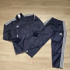 adidas Jr.ネイビー ピステ・ウィンドブレーカー