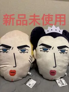 映画クレヨンしんちゃん ヘンダーランドの大冒険 フェイス型ぬいぐるみ 2点セット