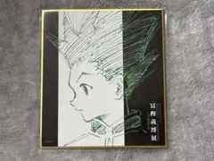 冨樫義博展 HUNTER × HUNTER 色紙 ゴン＝フリークス