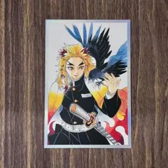 鬼滅の刃 煉獄杏寿郎 海外版 原画集特典 シルバーエッジ原画カード