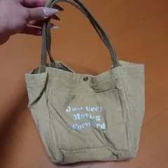 コーデュロイ バッグ