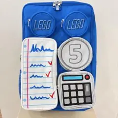 【新品未使用タグ付】　LEGO 青　リュックサックのサムネイル