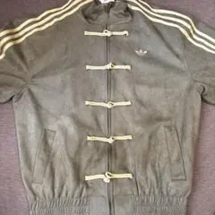 adidasアディダス 中国限定 蛇年トラックジャケットダー 緑 M/、　未使用