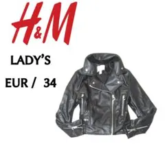 h&m レザージャケット