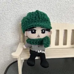 SnowMan すのチル　チルぬい　キャスケット帽子　緑