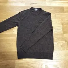 メリノクルーネックセーター
