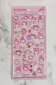 マイメロディ　日本正規品　ボンボンドロップシール　サンリオ　まとめ売り