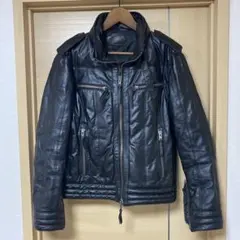 S*R様 激レア 美品 馬革3L ダウンジャケット 黒ブラック リューグーレザー