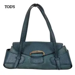 TOD'S トッズ ショルダー ハンドバッグ レザー スウェード スエード