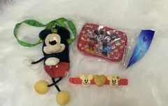 新品未使用品あり ミッキーマウス ぬいぐるみ ストラップ セット