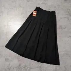 【新品タグ付き】絵夢里 ロングフレアスカート ブラック Mサイズ