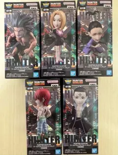 HUNTERXHUNTER ワールドコレクタブルフィギュア 幻影旅団 セット