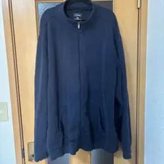 L.L.Bean ネイビー XXL ジップスウェットジャケット
