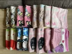 使い古しフェイスタオル　16枚　ディズニー他