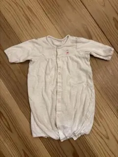 ミキハウス　ホワイトツーウェイ・ドレスオール