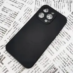 iPhone 14Pro MagSafeシリコンケース [15] ブラック