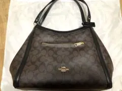 COACH ブラウン トートバッグ