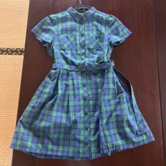 BURBERRY BLUE LABEL チェック柄 半袖ワンピースのサムネイル