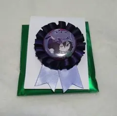 鬼滅の刃　ufotable　ハロウィン　2025　伊黒小芭内　コサージュ風バッジ