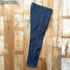 INCOTEX SLACKS テーパード コットン スラックス パンツ 30