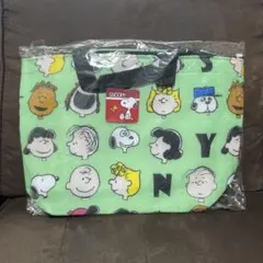 ♡新品未開封♡スヌーピー 保冷温トートバッグ ミントグリーン