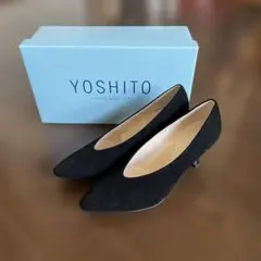 YOSHITO シルキースエード黒 　深Vカットのサムネイル