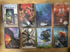 PIXAR happyくじ　Ｈ賞ポストカードブック 8種フルコンプ