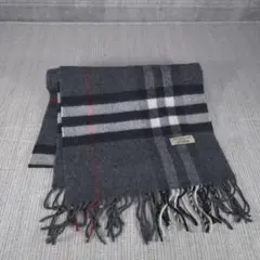 美品　BURBERRY　バーバリー　ノバチェック　カシミヤ　マフラー　100％