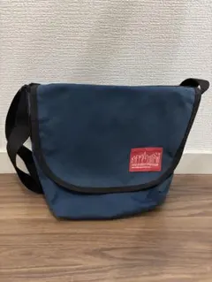 Manhattan Portage バッグ ネイビー 大容量 ショルダー 通勤