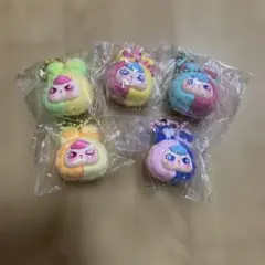 ベイビースリーキャラクターキーホルダー5個セット