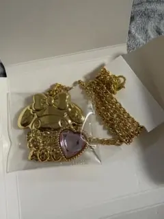 サンリオ いちご新聞50周年記念　きらきら輝くペンダント マイメロ