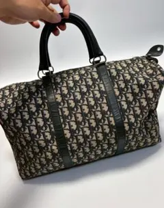 クリスチャン・ディオール　Dior　ボストンバック　キャンバス　ハンドバックのサムネイル