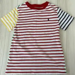 ラルフローレン　キッズ　Tシャツ　120 マルチボーダー