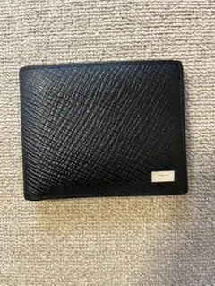 タケオキクチ  二つ折り財布  箱付き  黒