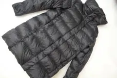 ユニクロ ウルトラライト ダウンコート 黒色 M