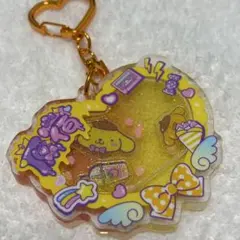 原宿限定 シークレットアクリルキーホルダー　ポムポムプリン
