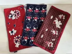 Familiar ファミリア ガーゼハンカチ　3枚セット