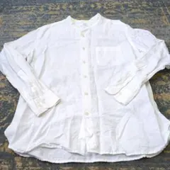 UNIQLO　ユニクロ メンズ白長袖シャツ　L