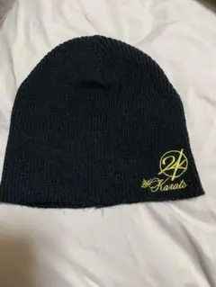 24karats 刺繍ビーニー