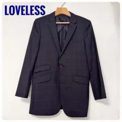 LOVELESS テーラードジャケット Sサイズ チェック柄のサムネイル