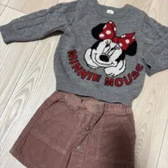 Disney ミニーマウス セーター　90サイズ