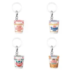 マ*ー様 カップヌードル　めじるしアクセサリー　4つセット