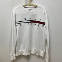 TOMMY HILFIGER ホワイト トレーナー XL