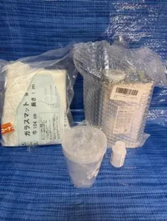 [배송 불가] FRP 수리 세트 범용 폴리에스터 수지 유리 매트