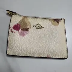 COACH 花柄 カードケース