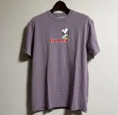 BUTTER GOODS × peanuts スヌーピー　ロゴプリント　tシャツのサムネイル