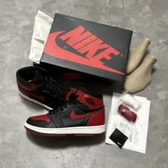 【すぐ発送】 2016 NIKE JORDAN1 HIGH bredブレッドのサムネイル