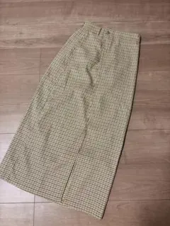 チェック柄タイトスカートのサムネイル