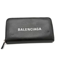 BALENCIAGA バレンシアガ エブリデイ ラウンドジップ 長財布 ブラックのサムネイル